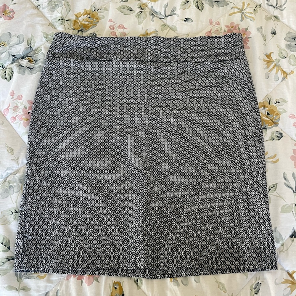 A flower design skirt. Hardly been worn!